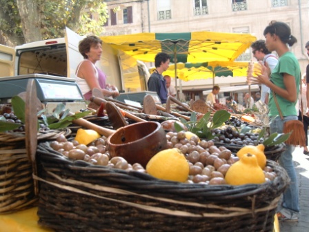 le marché de st remy de provence